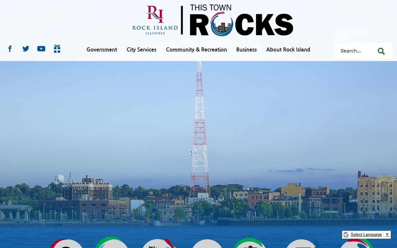 Rock Island city government homepage phone directory