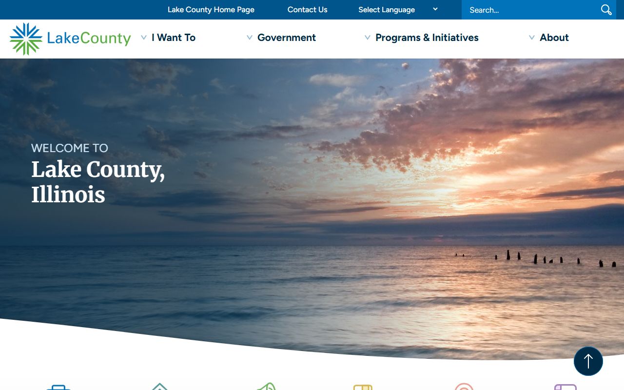 Lake County government homepage phone directory