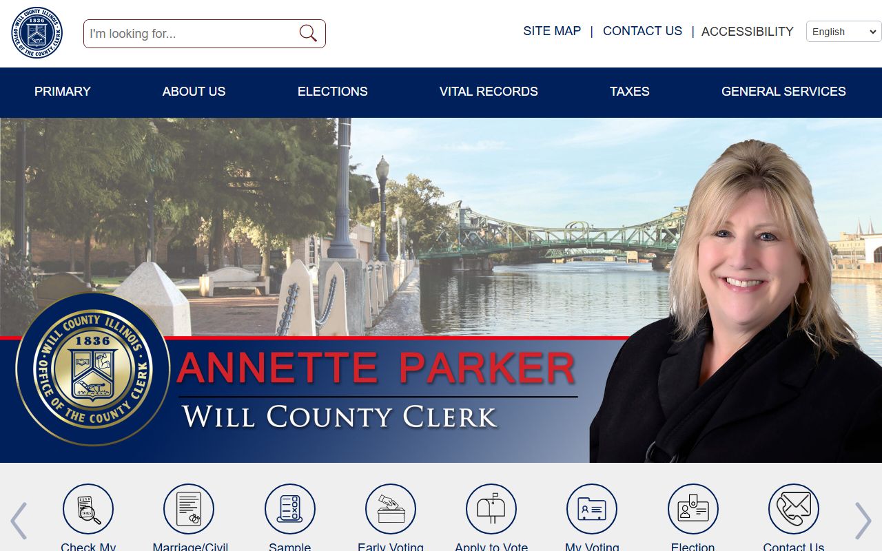 Will County Clerk office phone directory